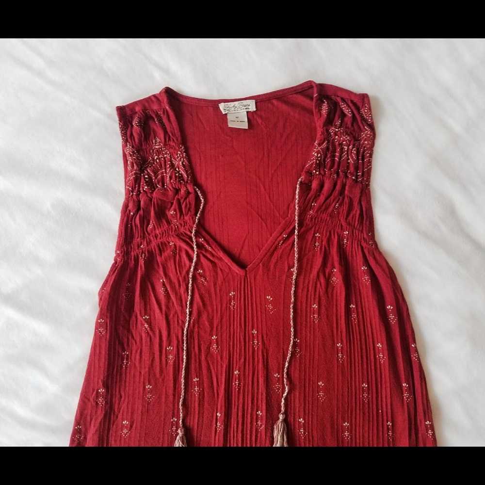 Lucky Brand boho top! - Picture 2 of 3